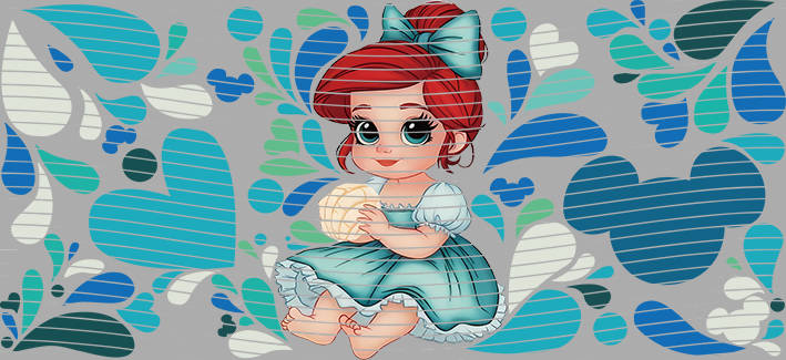 16oz Disney style-D-164